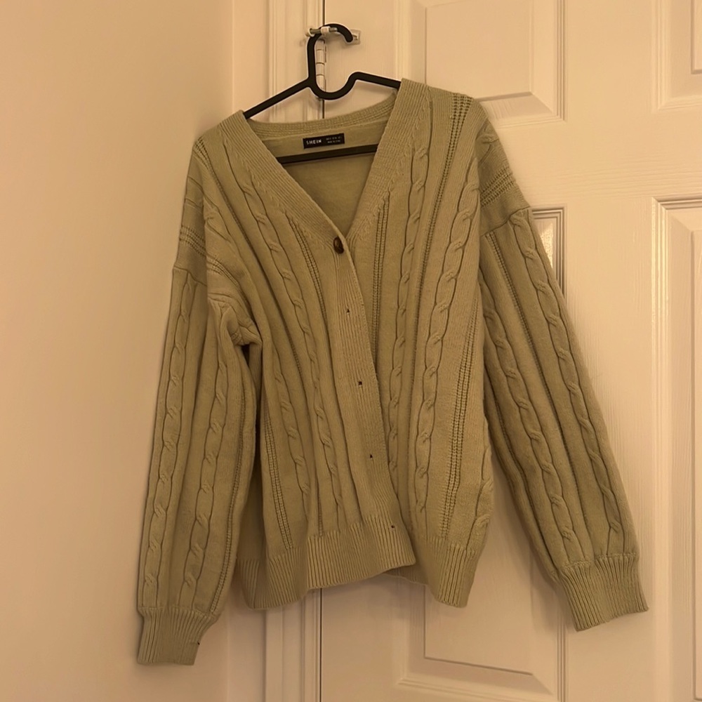 Button down sweater from Shein